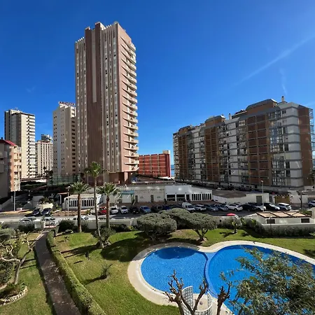 Apolo Xiv Con Terraza, Parking Y Piscina Junto Al Mar - Inmodream Calpe